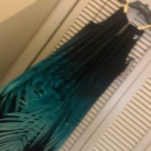 Jennifer Lopez asymmetrical hem dress size M